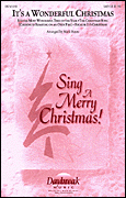 It's a Wonderful Christmas SATB choral sheet music cover